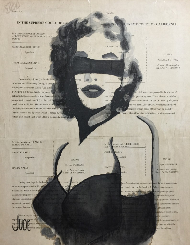 Exhibit 2: Marilyn Monroe As Lady Justice