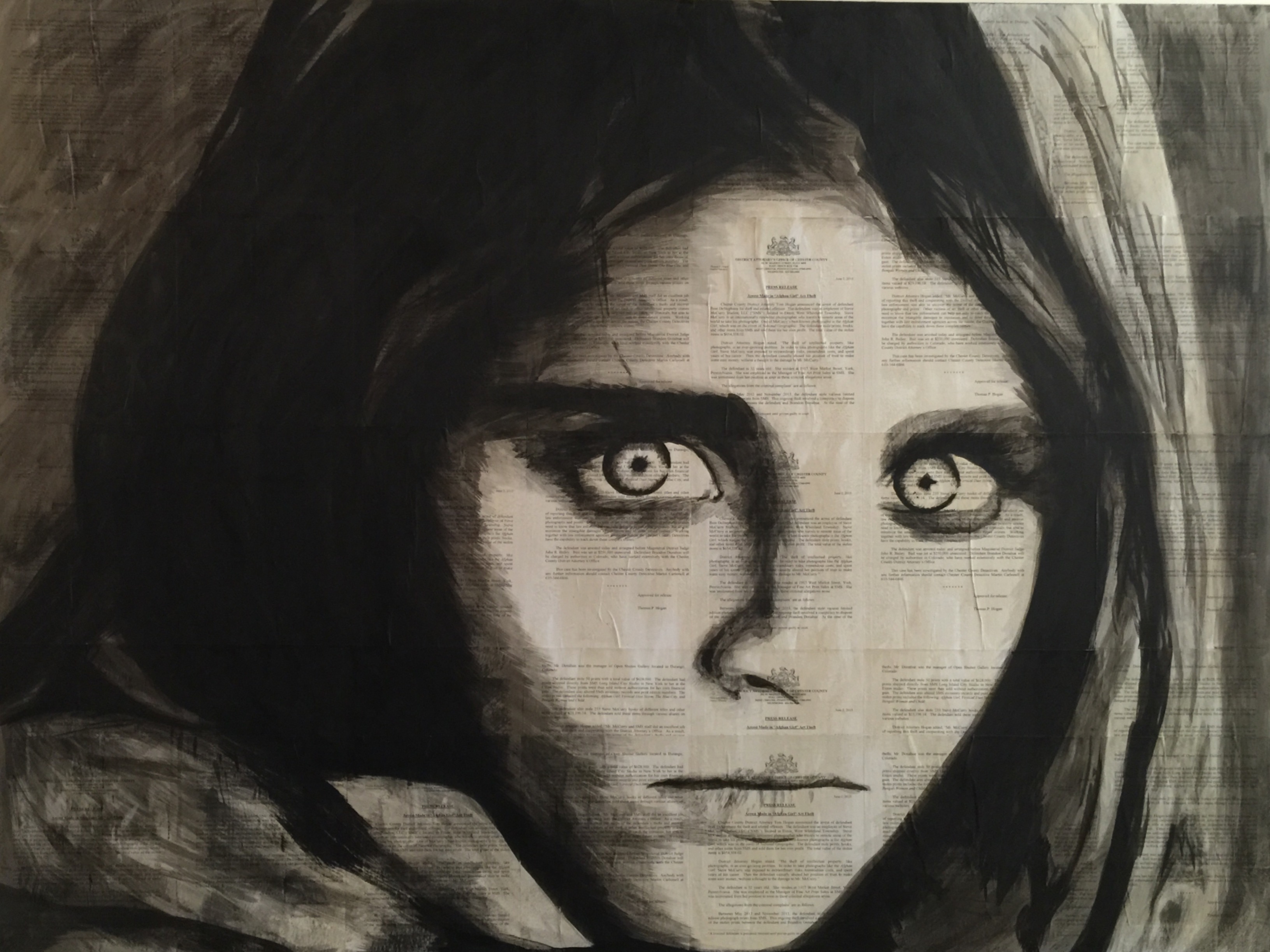 Exhibit 7: The Afghan Girl